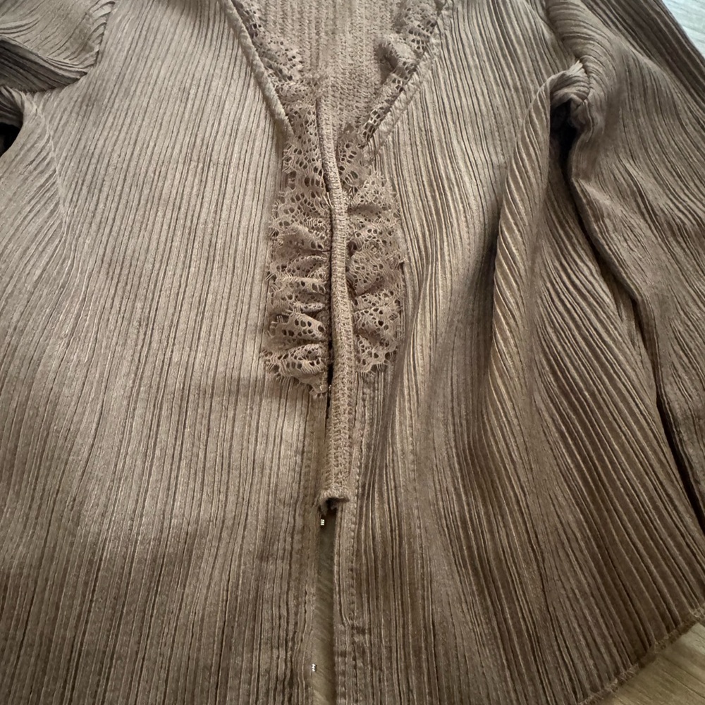 Commense Brown Button Down Shirt - Picture 5 of 6